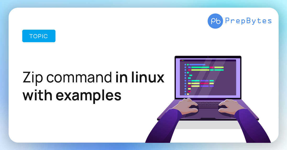zip command in linux with examples